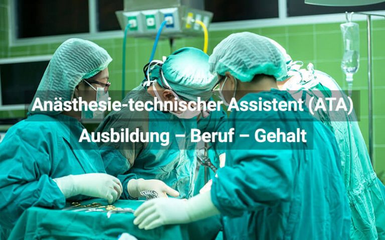 Anästhesietechnische/r Assistent/in (ATA): Ausbildung & Berufsbild