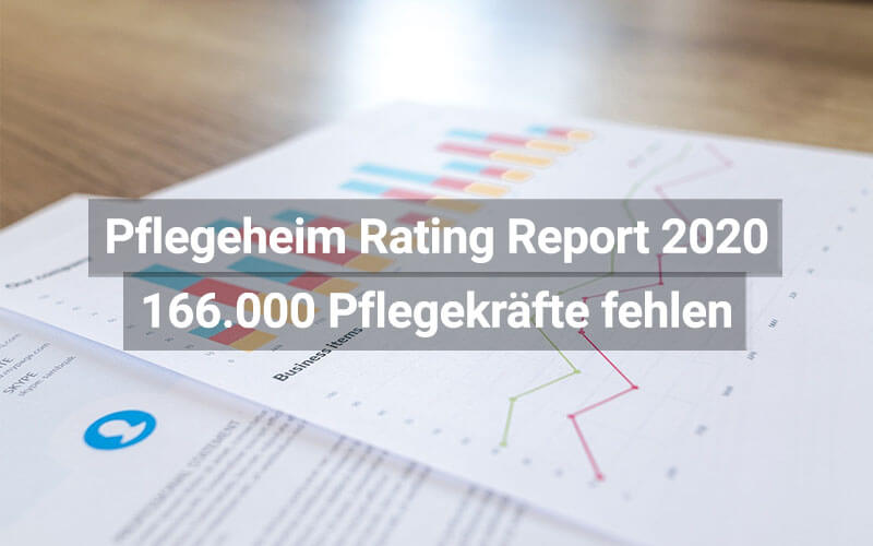 Pflegeheim Rating Report 2020: 166.000 Pflegende und Investitionen in Milliardenhöhe nötig