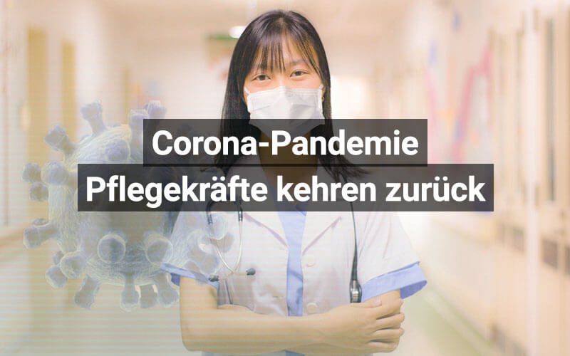 Corona-Pandemie: Freiwillige Pflegekräfte gesucht