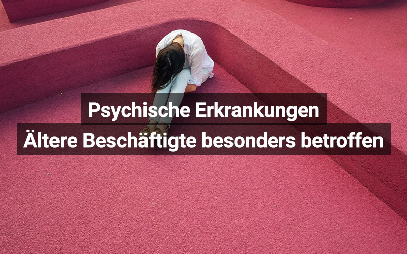 Ältere Beschäftigte im Gesundheitswesen besonders von psychischen Erkrankungen betroffen