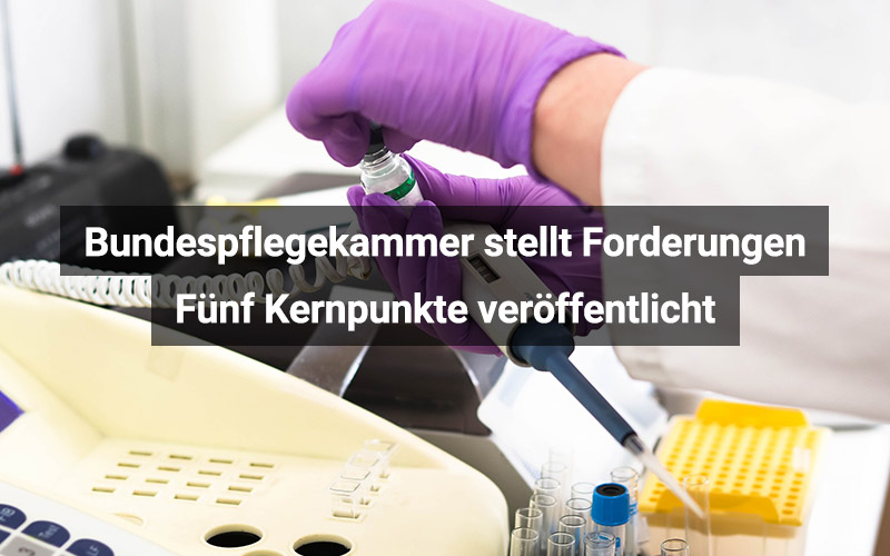 Bundespflegekammer stellt fünf Kernforderungen