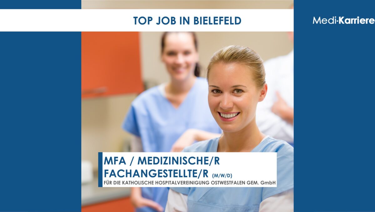 Medizinische Fachangestellte (m/w/d) Für Unsere Zentrale ...