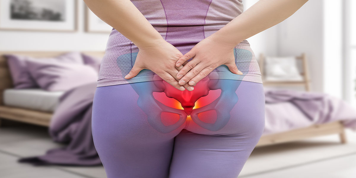 Tailbone,Pain,,Coccyx,Fracture,,Woman,Suffering,From,Coccygodynia,At,Home,